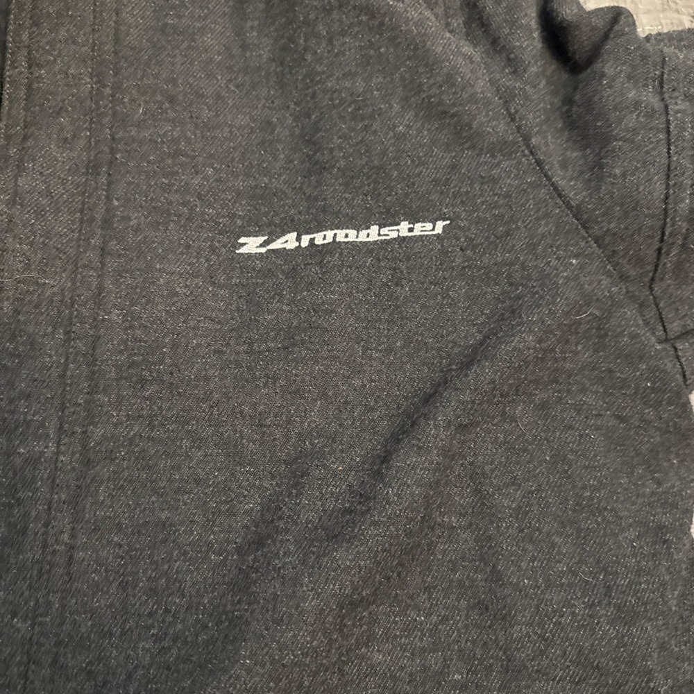 Z4 Roadster Jacket  BMW Size XL Dark Gray Black‎ Lining bomber jacket Full Zip